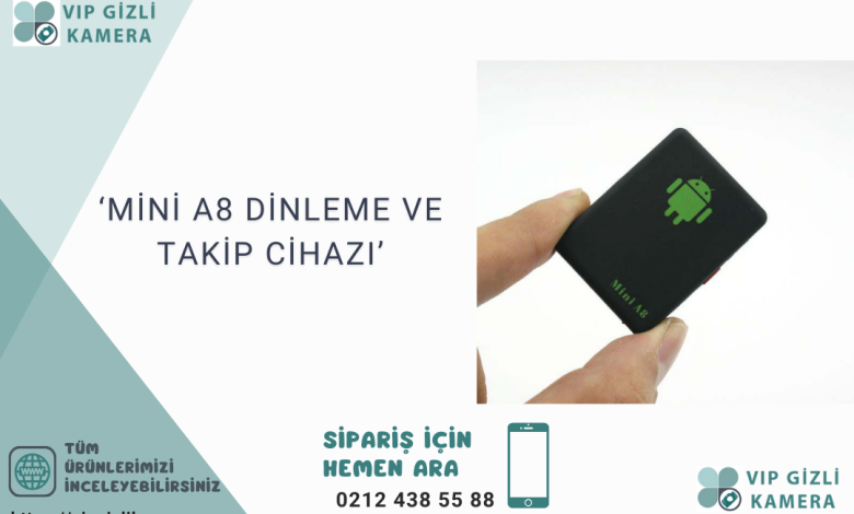 Mini A8 Dinleme ve Takip Cihazi